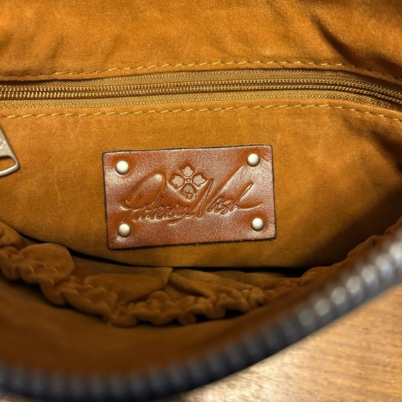 Patricia Nash Cassini Leather Wristlet Clutch Tooled Turquoise NWOT - Picture 7 of 7